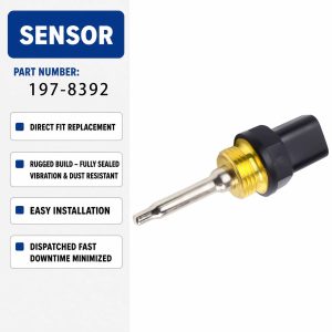 197-8391 264-4297 2747395 197-8392 Water Temperature Sensor For Caterpillar