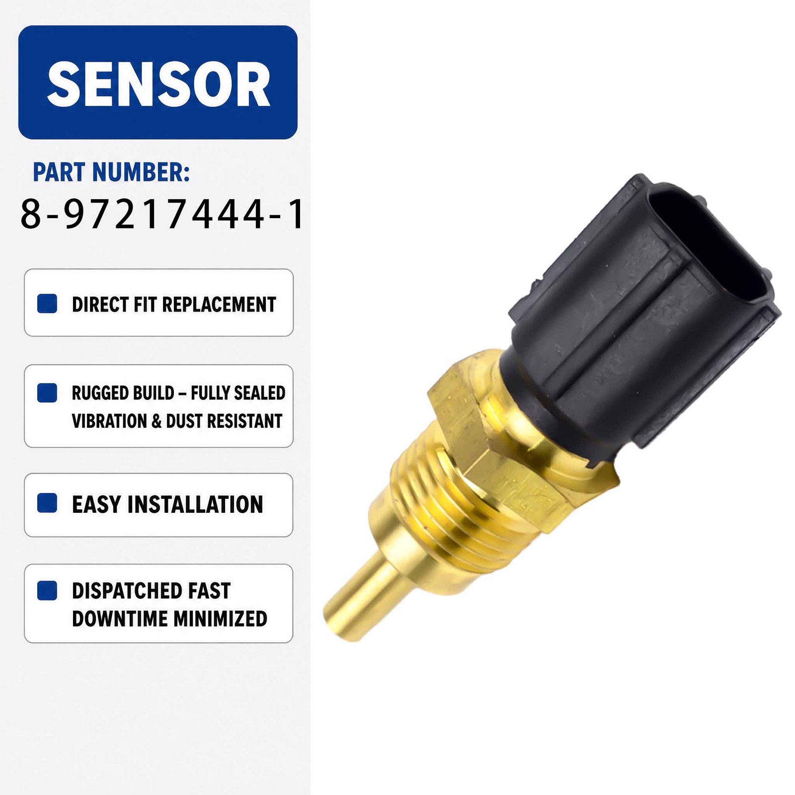 Water Temperature Sensor HM-A40033 For Sumitomo SH200A3 SH200 SH210 SH240A3