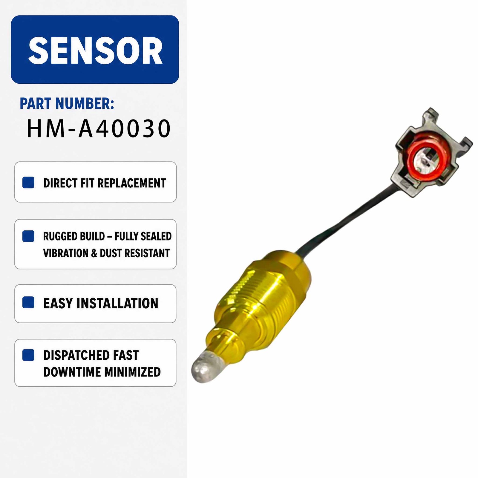 KZ001758 Water Temperature Sensor For Hitachi ZAX200 ZAX120 ZAX210 ZAX230