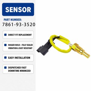 7861-93-3520 Water Temperature Sensor For Komatsu PC450-7 PC450-8 Excavators