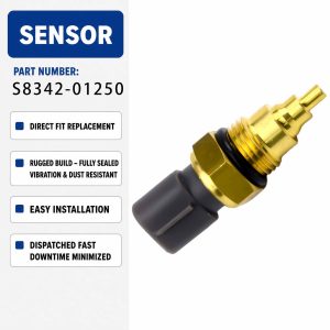 Water Temperature Sensor S8342-01250 For Kobelco SK200-8 Excavators