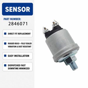 2846071 Oil Pressure Sensor For Perkins Engine 1004-42 1004-4 1004-4T 1006-6T