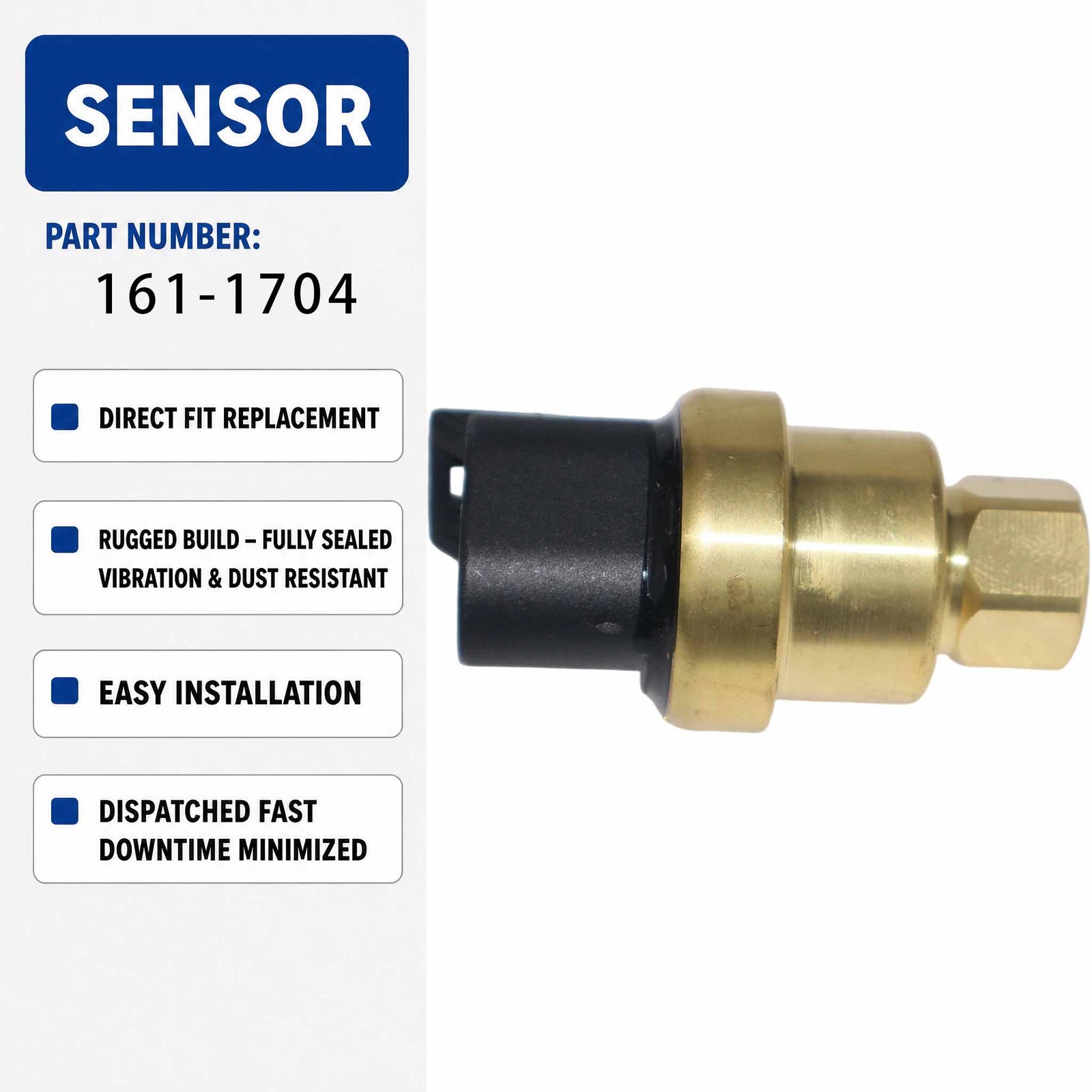 Oil Pressure Sensor 2101747 For Caterpillar CAT Engine C7 C9 C-10 C-12 C-15 C-9