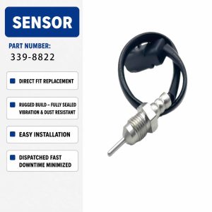 Temperature Sensor 339-8822 For Caterpillar CAT 773G 773G OEM 775G 777G 777F