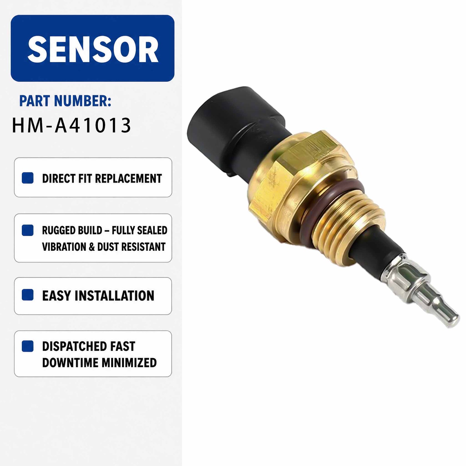 6560-61-7300 HM-A41013 4088832 Water Temperature Sensor For Komatsu PC400-7