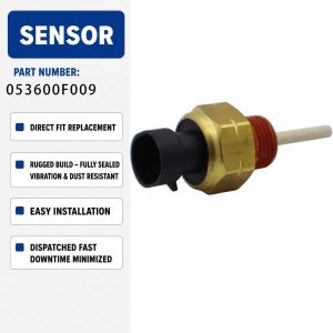Temperature Sensor 053600F009 For Perkins 1100 Series Enngine 2306 2506 2806