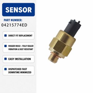 04215774ED 967701 Oil Fuel Pressure Sensor For VOLVO Engine EC240 Excavator