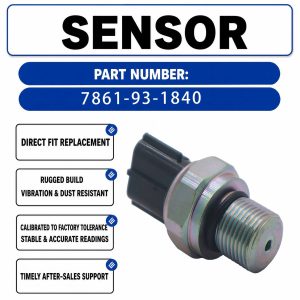 High Pressure Sensor 7861-93-1890 For Komatsu PC70-8 PC200-8 PC550LC-8 PC800-8