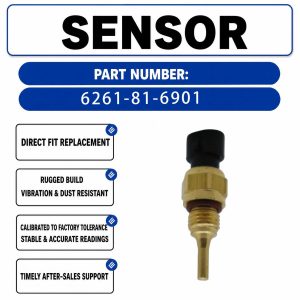 Water Temperature Sensor 6261-81-6901 6261-81-6900 4954905X For Komatsu 6D107