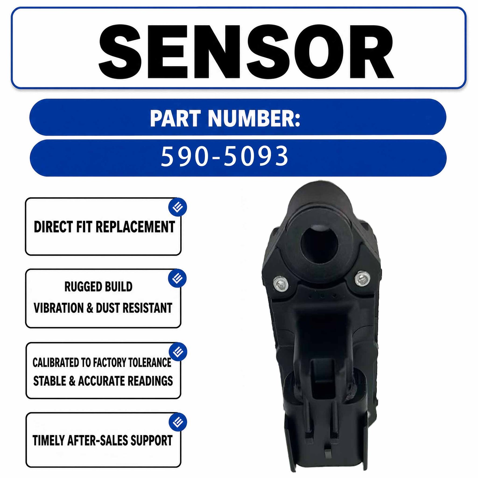590-5093 5905093 Pressure Sensor For Caterpillar CAT G3520H Industrial Engines