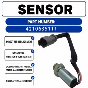 Pressure Sensor 421-06-35111 For Komatsu Wheel Loader WA150-6 WA150L-5