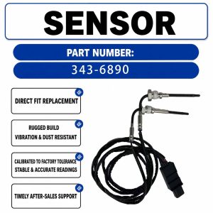 343-6890 Temperature sensor For Caterpillar CAT 6040 Shovel