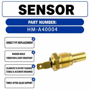 HM-A40004 Water Temperature Sensor For Sany SY215-8 Excavators