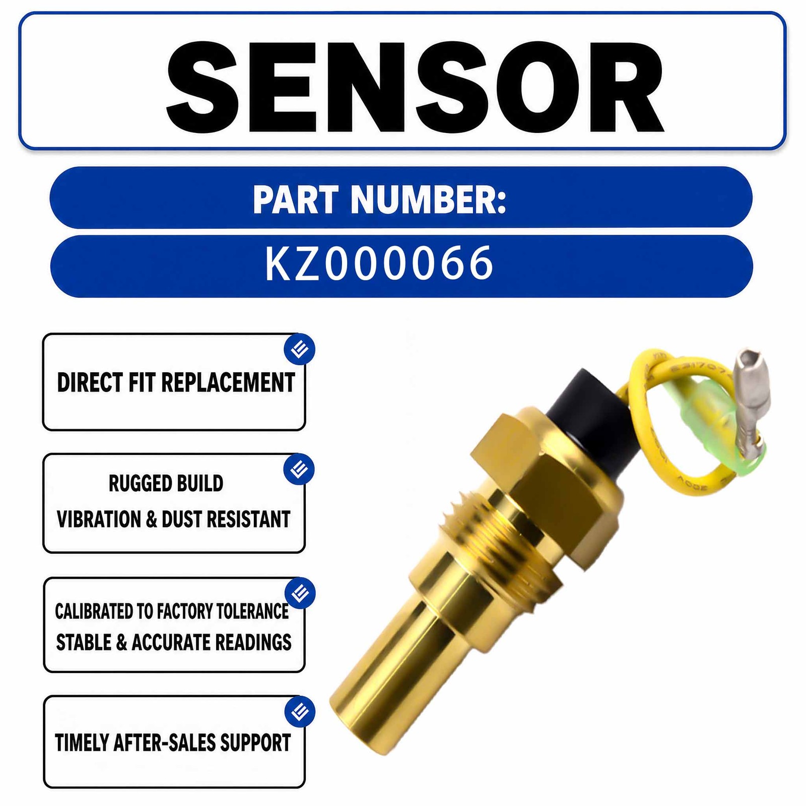 Water Temperature Sensor 1-83161019-1 For Hitachi EX200-2 EX200-3 Crawler