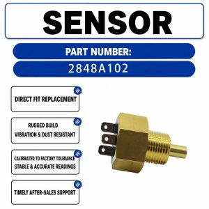 2848-A102 Water Temperature Sensor For Perkins Engine 1004-4 1004-4T 1004-40S