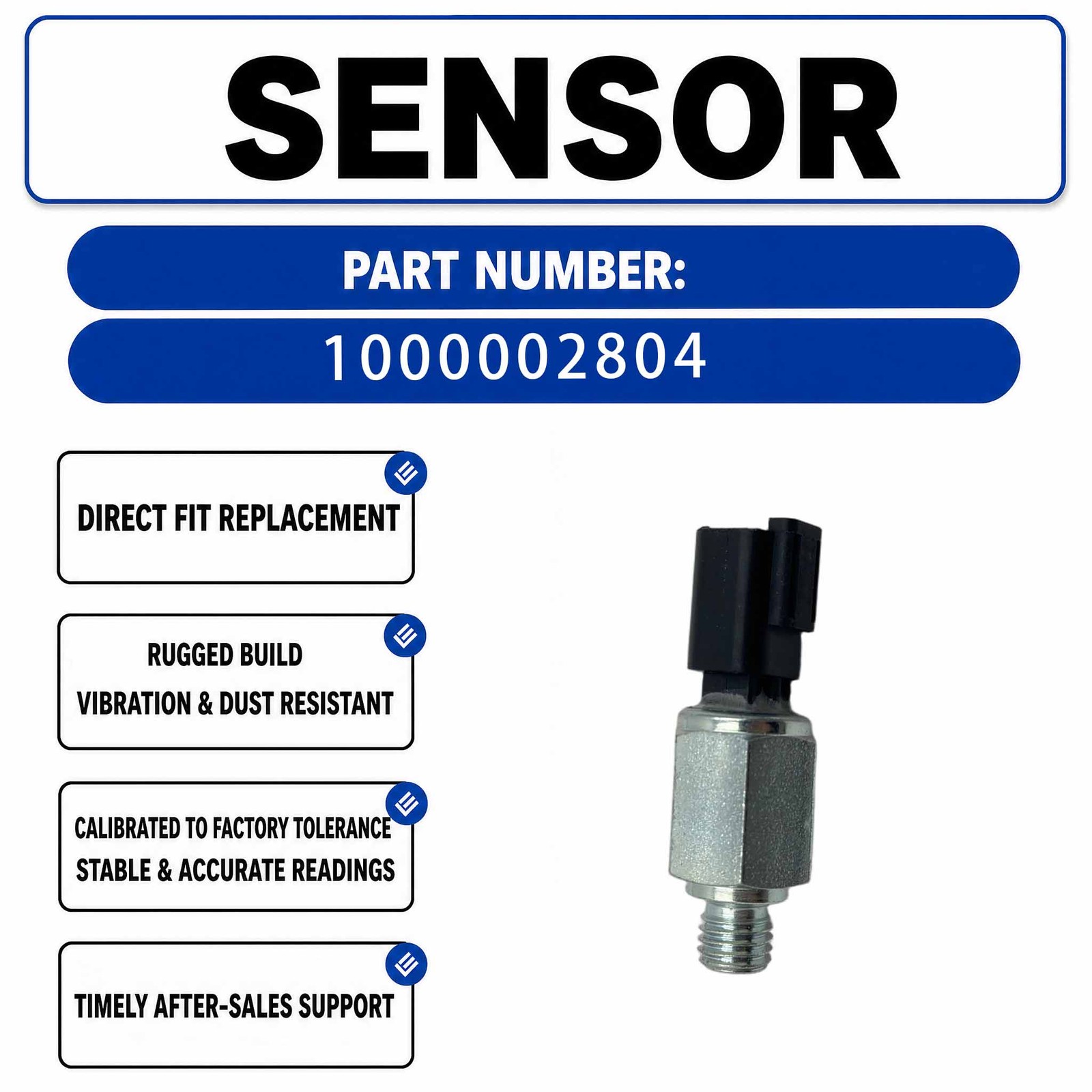 2374894 1000002804 Oil pressure sensor For PERKINS CATERPILLAR Engine Parts