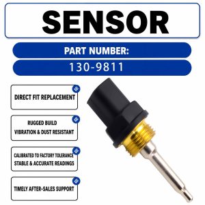 264-4297 HM-A40034 197-8392 Water Temperature Sensor For Caterpillar C9 C7