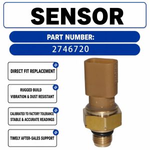 Pressure Sensor 274-6720 2746720 For Caterpillar CAT TH330B TH560B TH350B