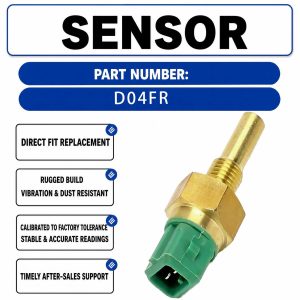 D04FR Water Temperature Sensor For Kobelco SK130-8 SK140-8 Crawler Excavators