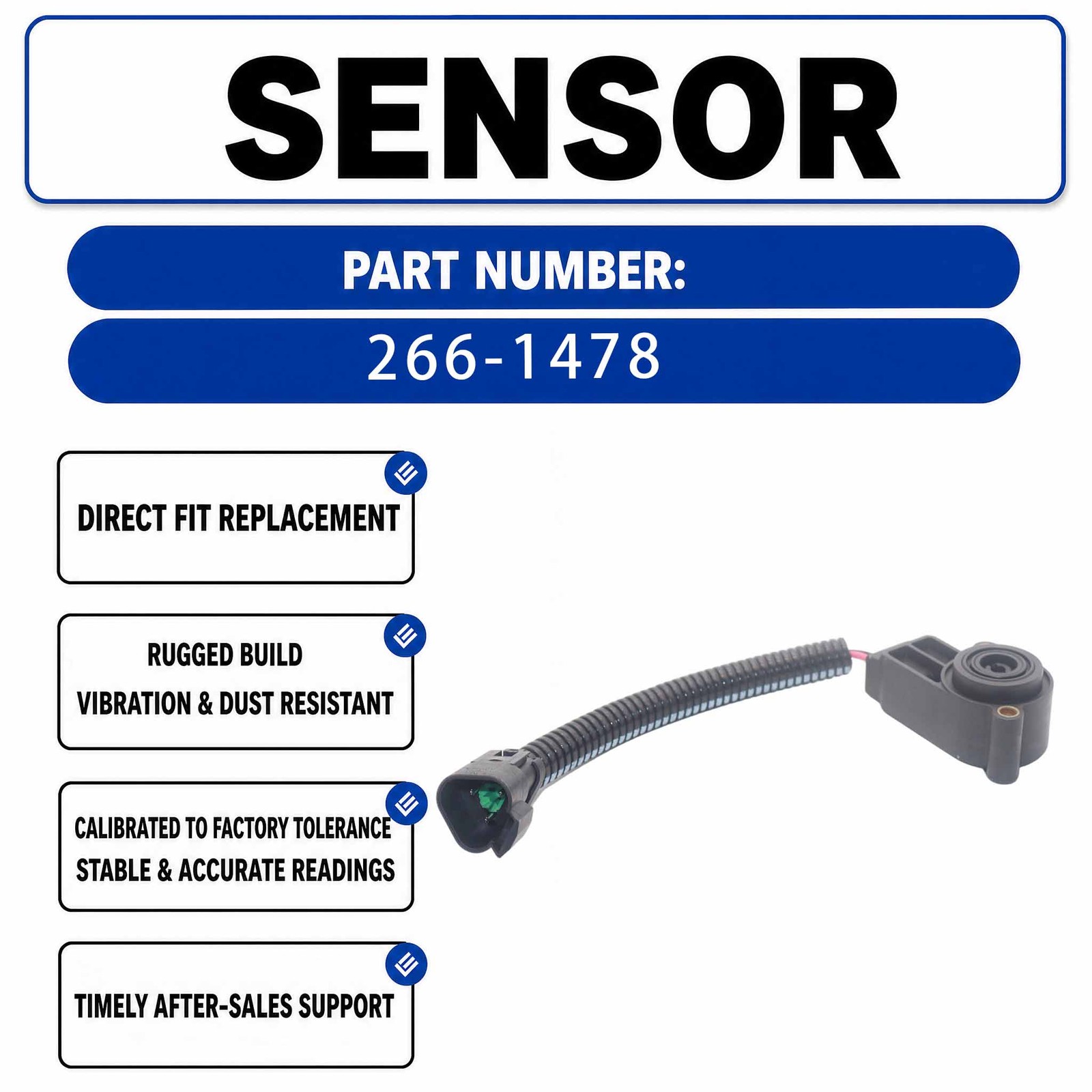 266-1478 2661478 Position Sensor For Caterpillar CAT 825G II 825H 815F II 815F