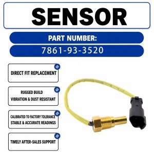 Water Temperature Sensor KZ000074 For Komatsu PC450-7 PC450-8 Excavators