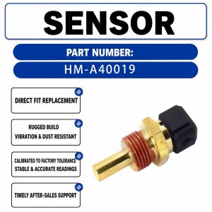 Water Temperature Sensor KZ000083 For Doosan DH220-5 DH220-7 Excavators