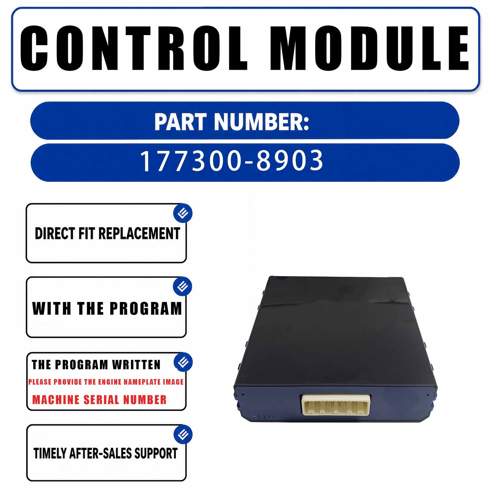177300-8903 24V Air Conditioner Panel Controller For Hitachi ZX200-5A ZX330-5A