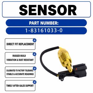 Water Temperature Sensor 1-83161033-0 For Hitachi ZAX200 Excavators