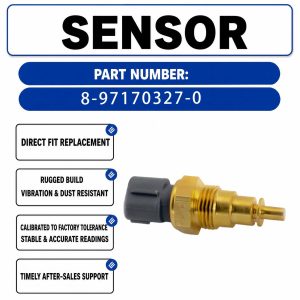 8-97170327-091 Water Temperature Sensor For Hitachi ZAX200 ZAX330 ZAX350