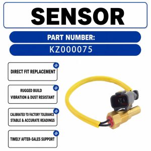 Water Temperature Sensor KZ000075 For Komatsu PC100-5 PC200-5 Crawler Excavators