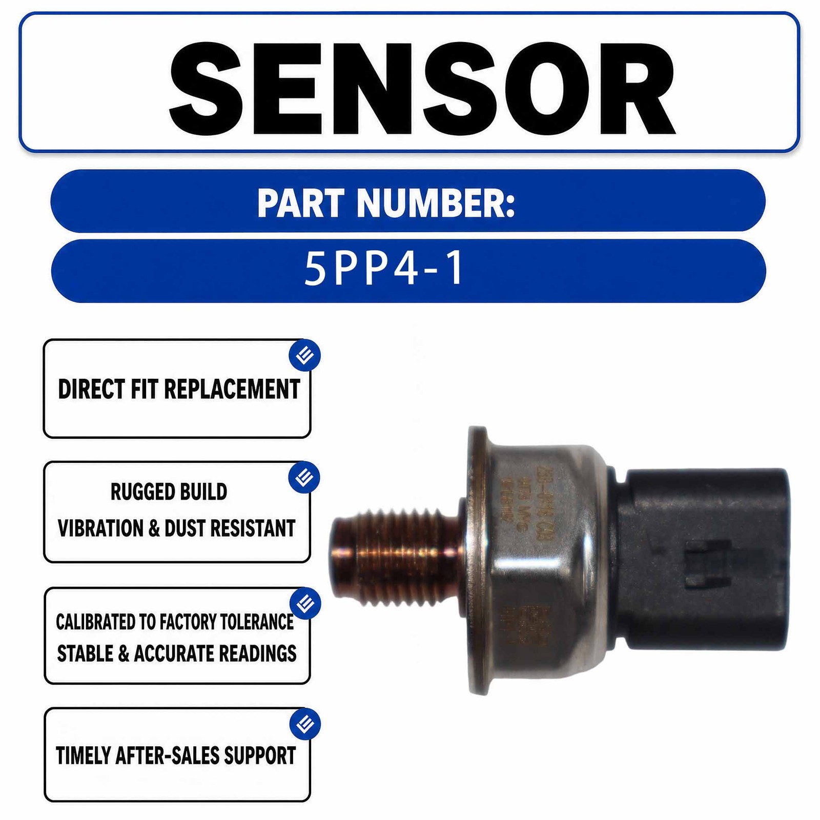 Fuel Pressure Sensor 238-0118 For Caterpillar CAT 323D L 323D LN MOBILE HYD
