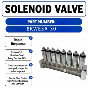 Solenoid Valve Group 12C3032 For LIUGONG 992E For KAWASAKI