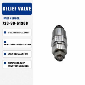 Relief valve 709-90-74302 723-90-61300 For Komatsu PC60-6 120-6 130-7 200-5 6