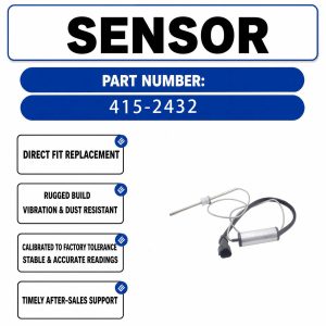 415-2432 Temperature Sensor Assembly For Caterpillar CAT TH48-E70 C18 Petroleum