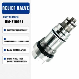 HM-E10061 906803 Pressure Compensation Valve For Komatsu PC200-6 PC200-7 Engine