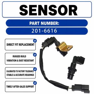 201-6616 speed sensor For Caterpillar CAT 349D L 345C L 345D L VG 345C 345D