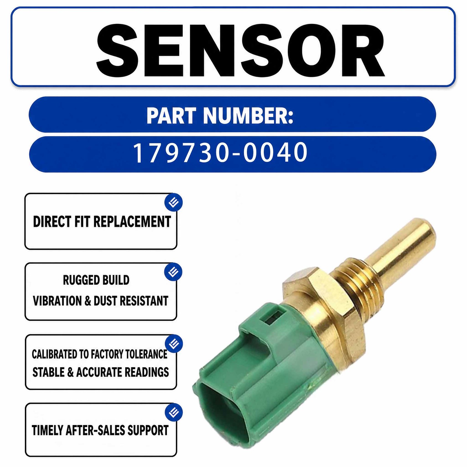 Water Temperature Sensor HM-A40032 For Sumitomo SH120A3 SH120A5 SH200A3