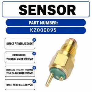 Water Temperature Sensor KZ000095 For Doosan DH80 Excavators