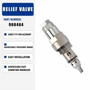 HM-E10042 900464 Relief Valve For SK200-1 SK200-3 SK200-2