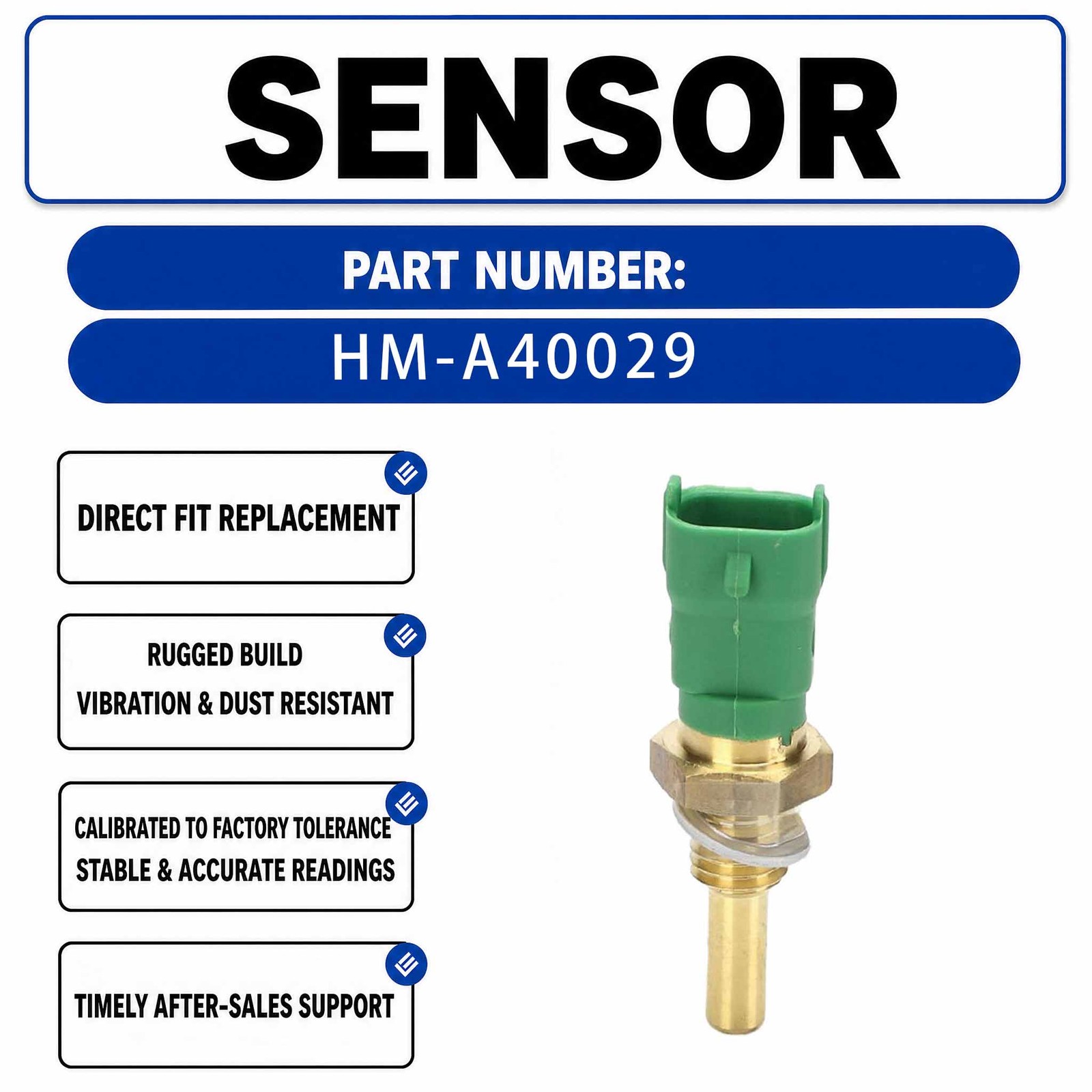 VOE20513340 Water Temperature Sensor For Volvo EC210B EC140B EC240B EC290B