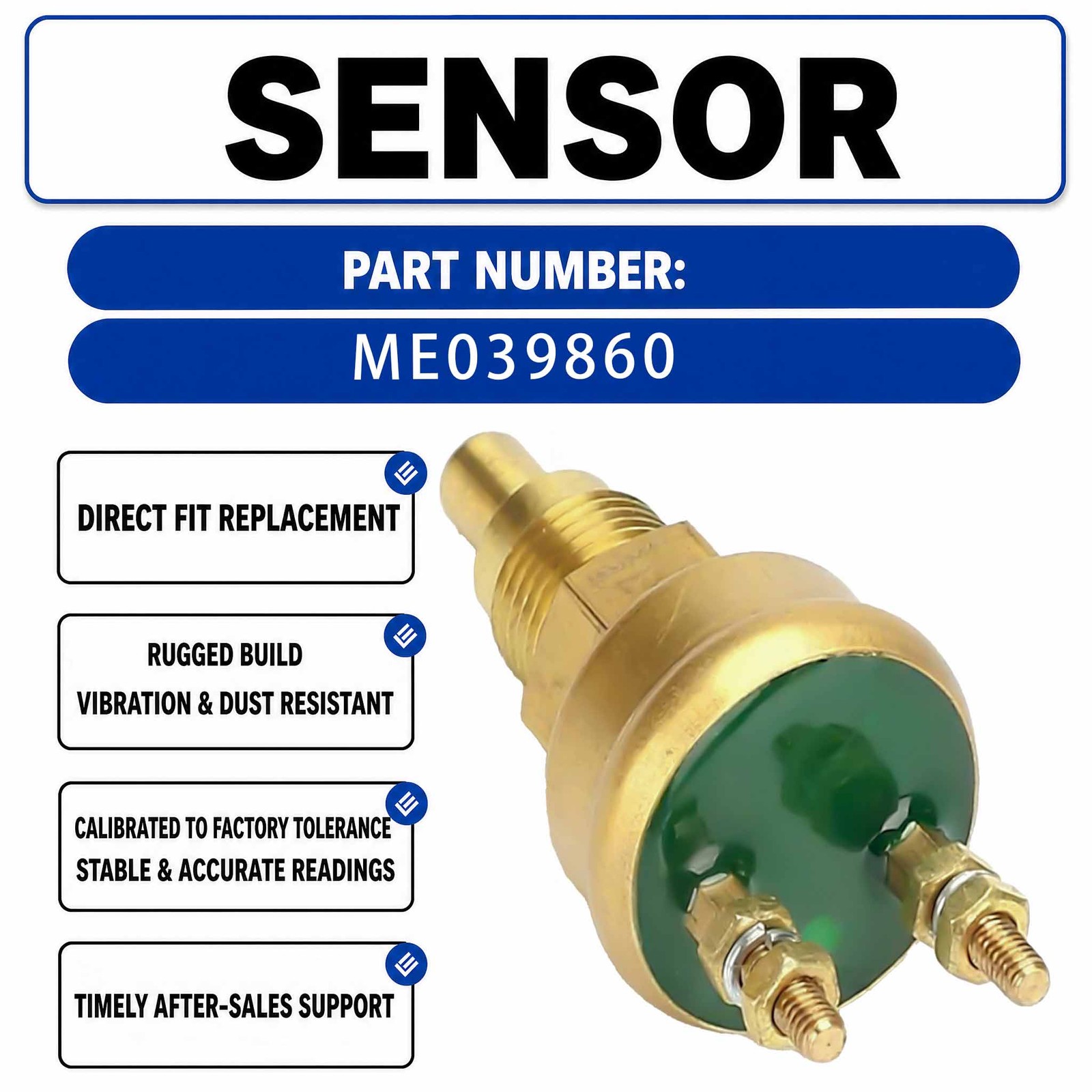 HM-A40015 HM-A40015 KZ000079 ME039860 Water Temperature Sensor For Kobelco