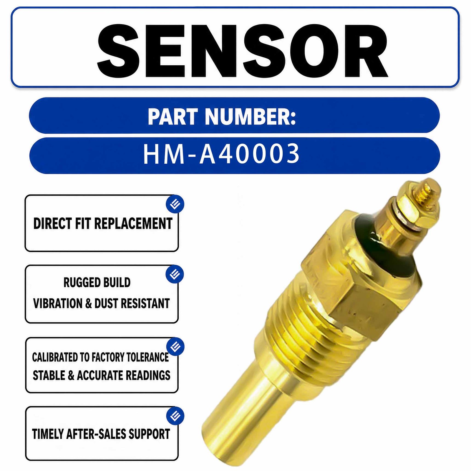 KZ000067 Water Temperature Sensor For Komatsu EX200-5 EX870-3 EX200 EX220
