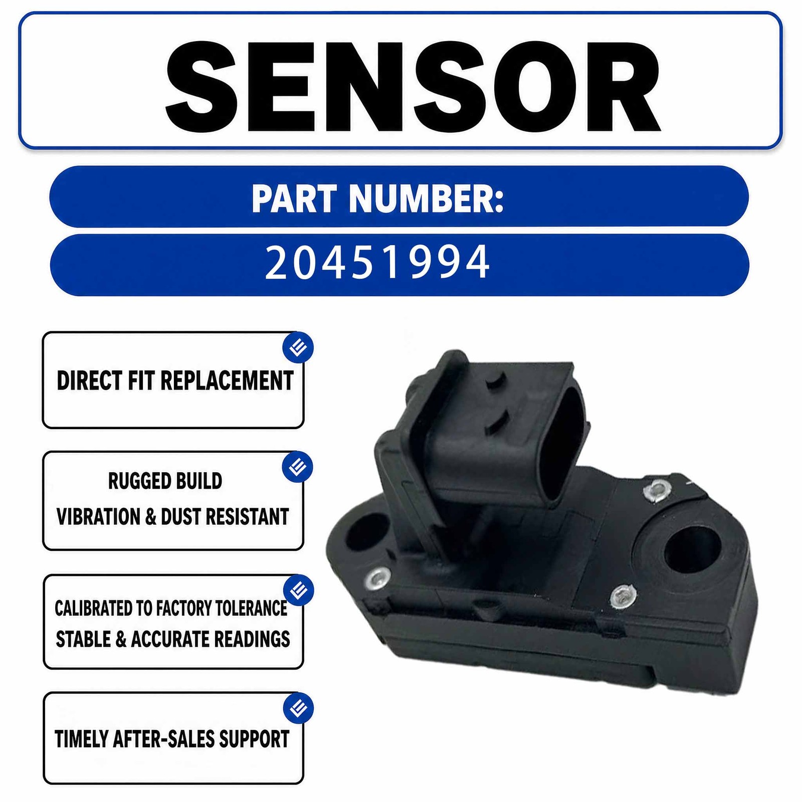 pressure sensor 21634076 For Foton Excavator Diesel Engine