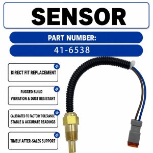 41-6538 Water Temperature Sensor For Yanmar TK 370, 374, 376, 395, 482, 486