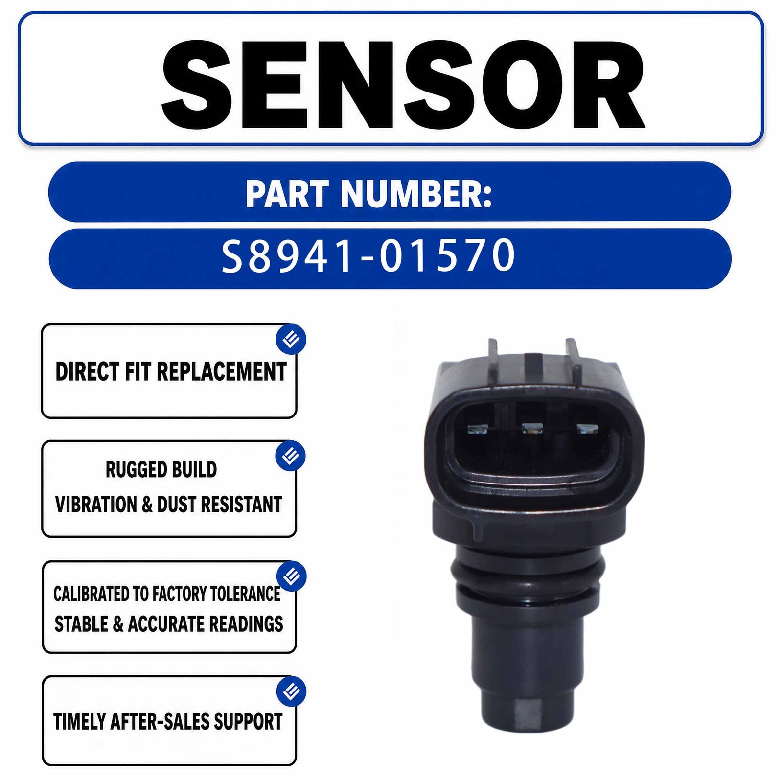Crankshaft Position Sensor 19311-78030 For Hino J08E Engine