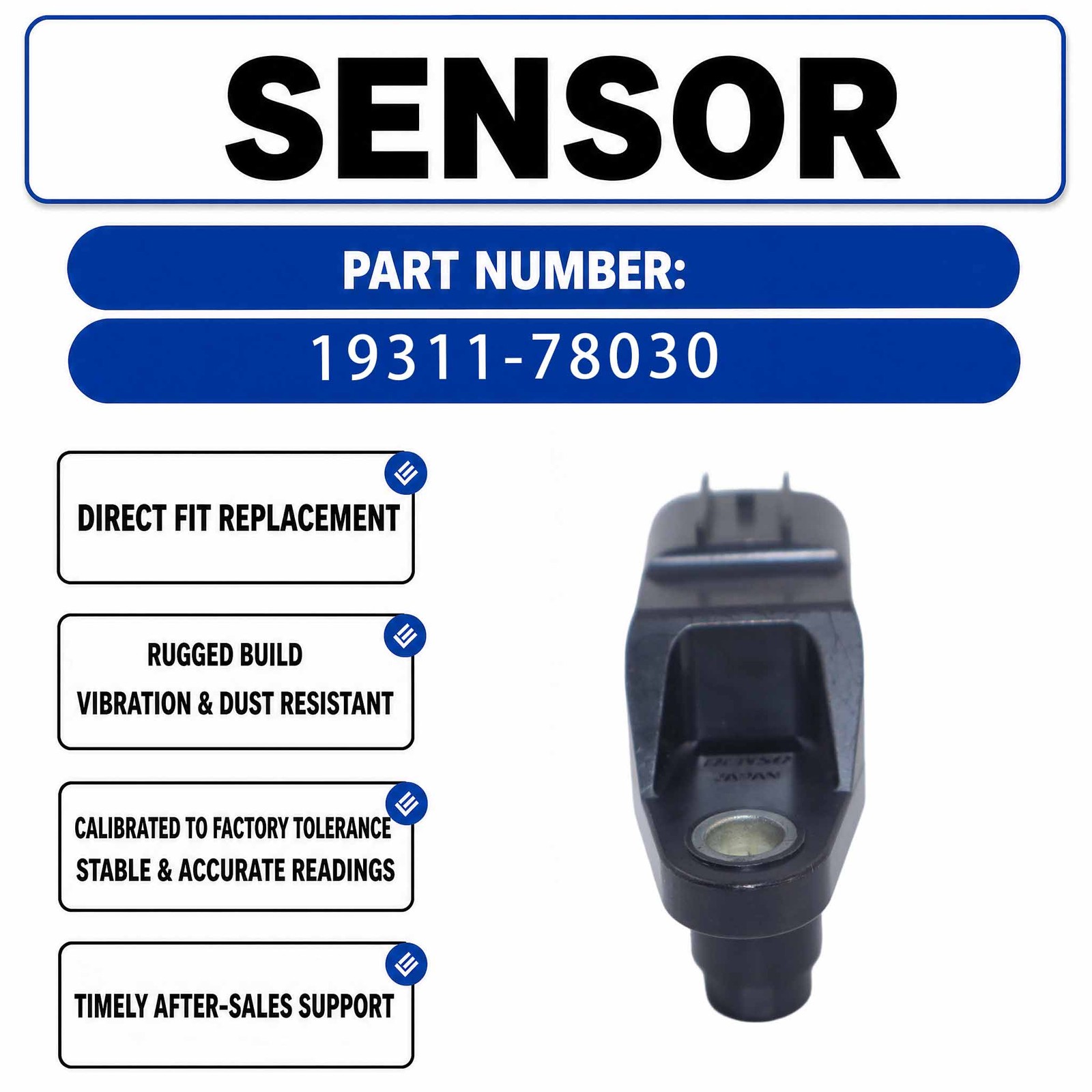 Crankshaft Position Sensor 949979-131 89410-1570A For Hino J08E Engine