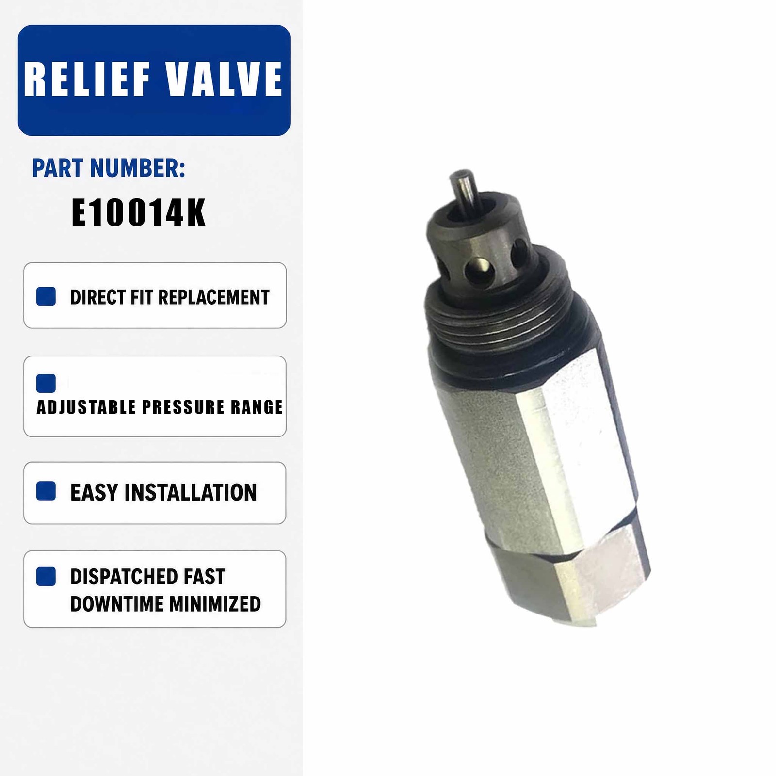 14774 Relief Valve For Kato HD700-5 HD800-7 HD900-7