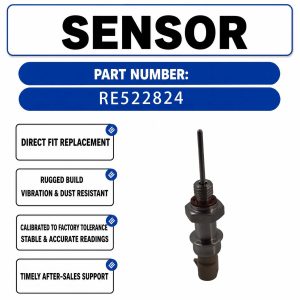 RE522824 Temperature Sensor For John Deere 4045 6068 Engine 210G 250GLC 270DLC