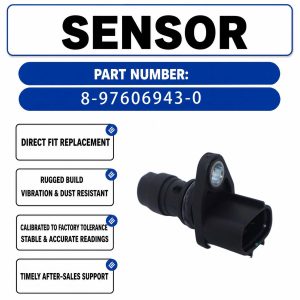8-97606943-0 Crankshaft Position Sensor For Isuzu 4HK1 Engine Hitachi ZX470H-5B