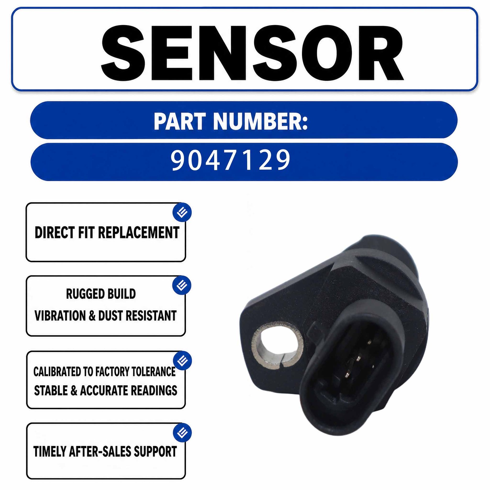 Camshaft Sensor 3408431 4921597 For Hyundai R290LC-7 Crawler Excavators
